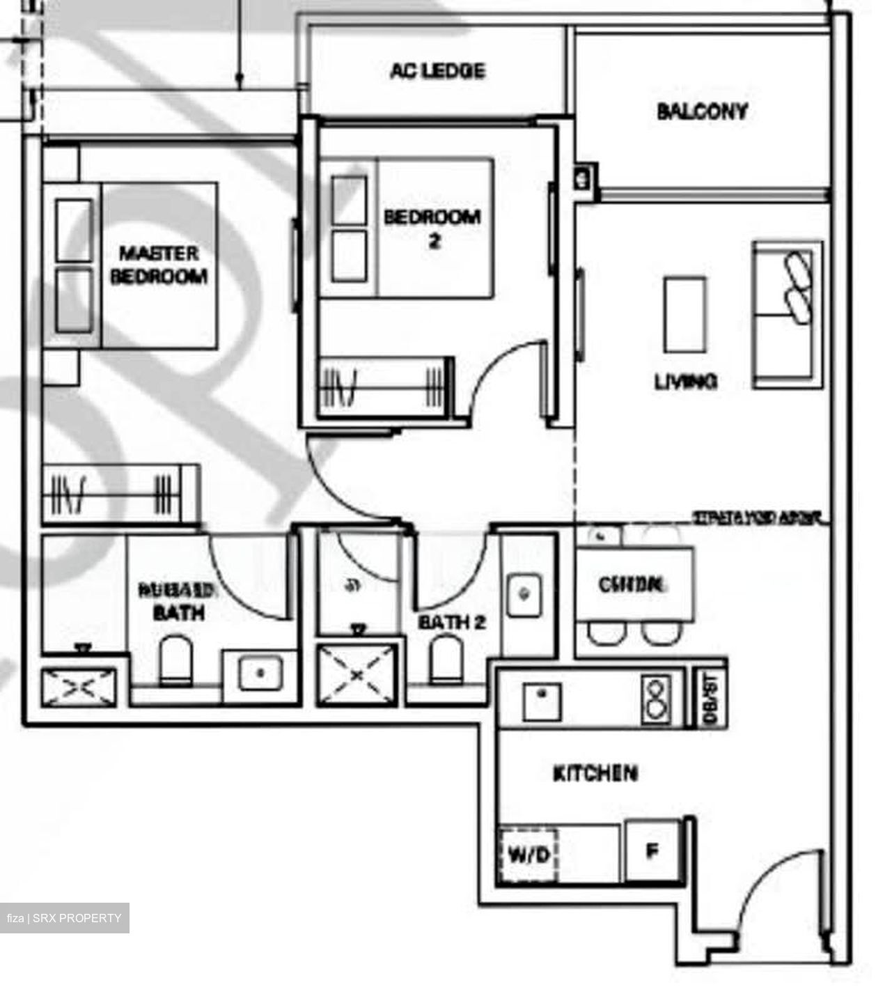 The Watergardens At Canberra (D27), Apartment #559708261